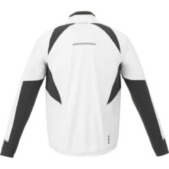 Elevate Men's White Sitka Hybrid Softshell Jacket 5 Elevate Men's White Sitka Hybrid Softshell Jacket -Elevate TM19530 White B