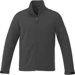 Elevate Men's Storm Grey Maxson Softshell Jacket