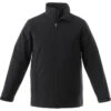 Elevate Men's Black Lawson Insulated Softshell Jacket -Elevate TM19540 Black F