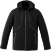Elevate Men's Black Mantis Insulated Softshell Jacket -Elevate TM19543 Black F