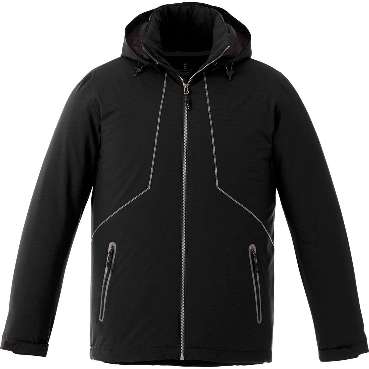 Elevate Men's Black Mantis Insulated Softshell Jacket 3 Elevate Men's Black Mantis Insulated Softshell Jacket