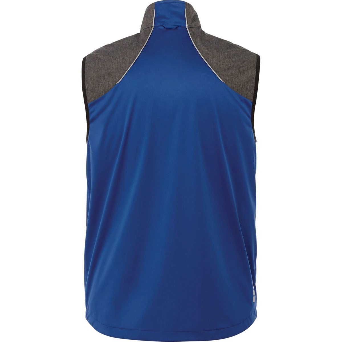 Elevate Men's Metro Blue/Black Smoke Heather Nasak Hybrid Softshel Vest 4 Elevate Men's Metro Blue/Black Smoke Heather Nasak Hybrid Softshel Vest - Image 2