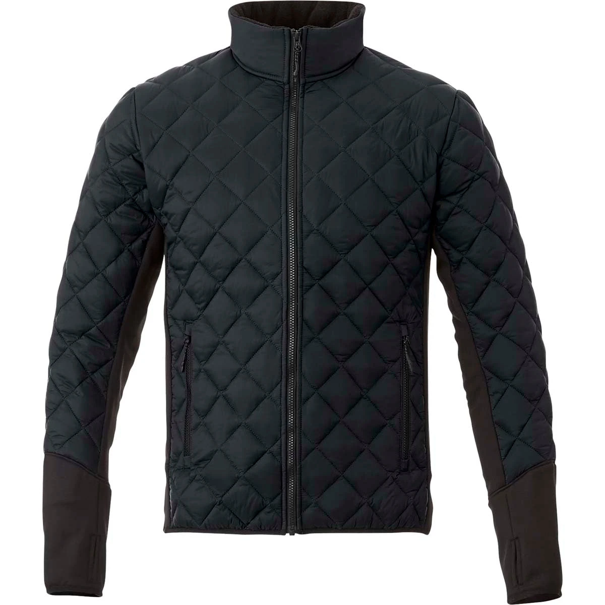 Elevate Men's Black/Black Rougemont Hybrid Insulated Jacket 3 Elevate Men's Black/Black Rougemont Hybrid Insulated Jacket