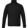 Elevate Men's Black/Black Banff Hybrid Insulated Jacket -Elevate TM19602 Black Black F