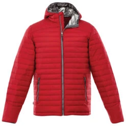 Elevate 33 Elevate Men's Team Red Silverton Packable Insulated Jacket
