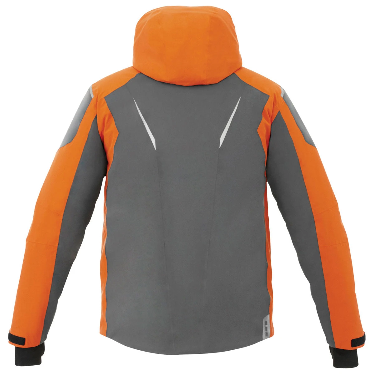 Elevate Men's Grey Storm/Saffron Ozark Insulated Jacket 4 Elevate Men's Grey Storm/Saffron Ozark Insulated Jacket - Image 2
