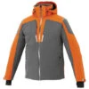 Elevate Men's Grey Storm/Saffron Ozark Insulated Jacket -Elevate TM19701 Grey Storm Saffron F