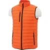 Elevate Men's Orange Whistler Light Down Vest 2 Elevate Men's Orange Whistler Light Down Vest -Elevate TM19898 Orange F