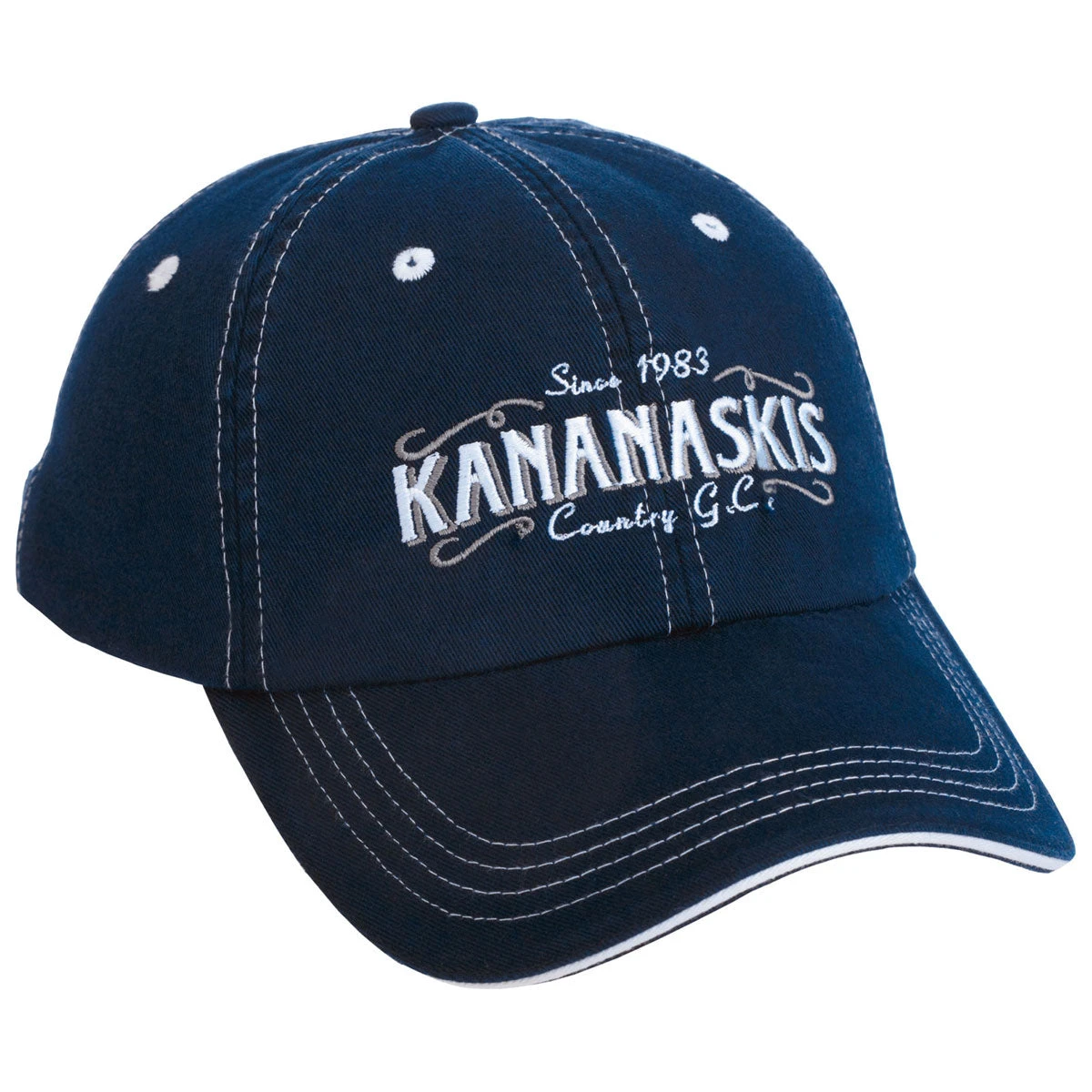 Elevate Navy/White Ignite Vintage Twill Cap 3 Elevate Navy/White Ignite Vintage Twill Cap