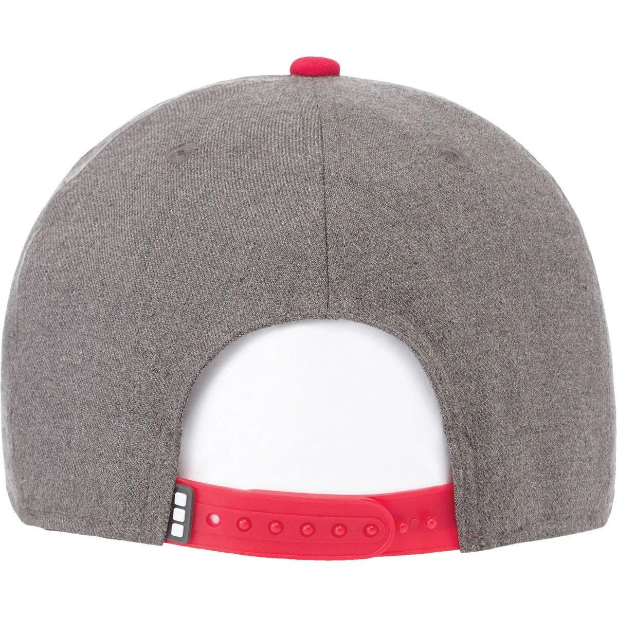 Elevate Team Red/Heather Dark Charcoal Prevail Ballcap 4 Elevate Team Red/Heather Dark Charcoal Prevail Ballcap - Image 2