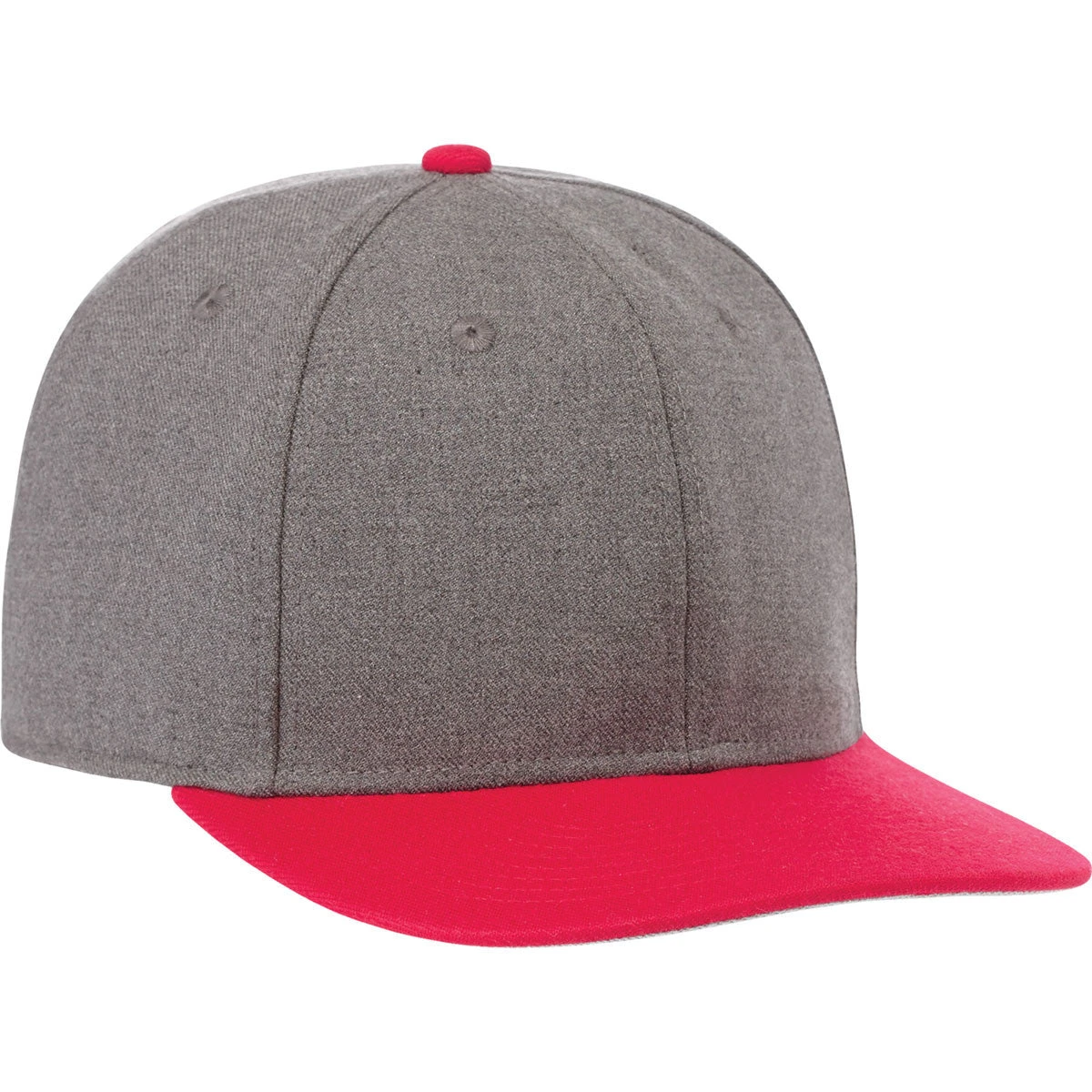 Elevate Team Red/Heather Dark Charcoal Prevail Ballcap 3 Elevate Team Red/Heather Dark Charcoal Prevail Ballcap