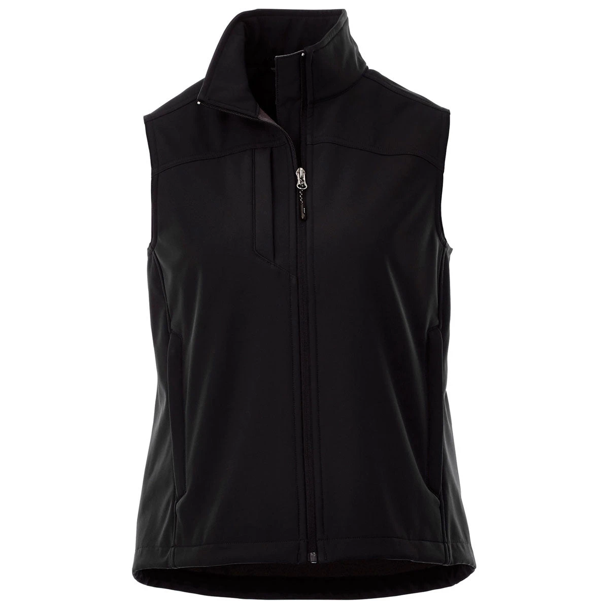 Elevate Women's Black Stinson Softshell Vest 3 Elevate Women's Black Stinson Softshell Vest
