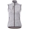 Elevate Women's Light Heather Grey Fontaine Knit Vest -Elevate TM92502 Light Heather Grey F