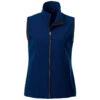 Elevate Women's Vintage Navy Warlow Softshell Vest -Elevate TM92504 573 F