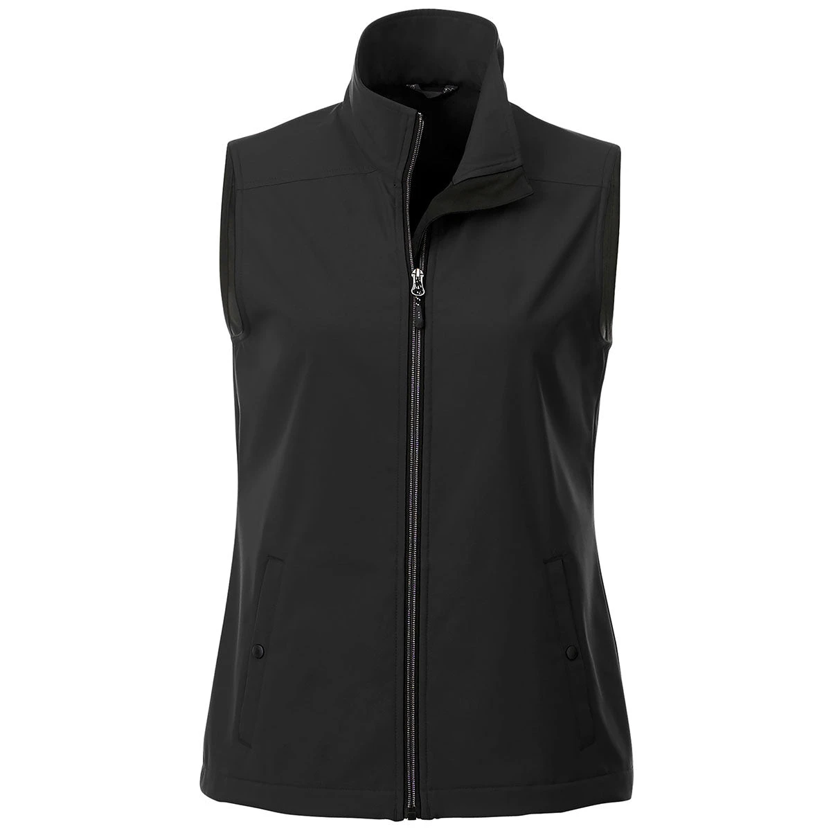 Elevate Women's Black Warlow Softshell Vest 3 Elevate Women's Black Warlow Softshell Vest