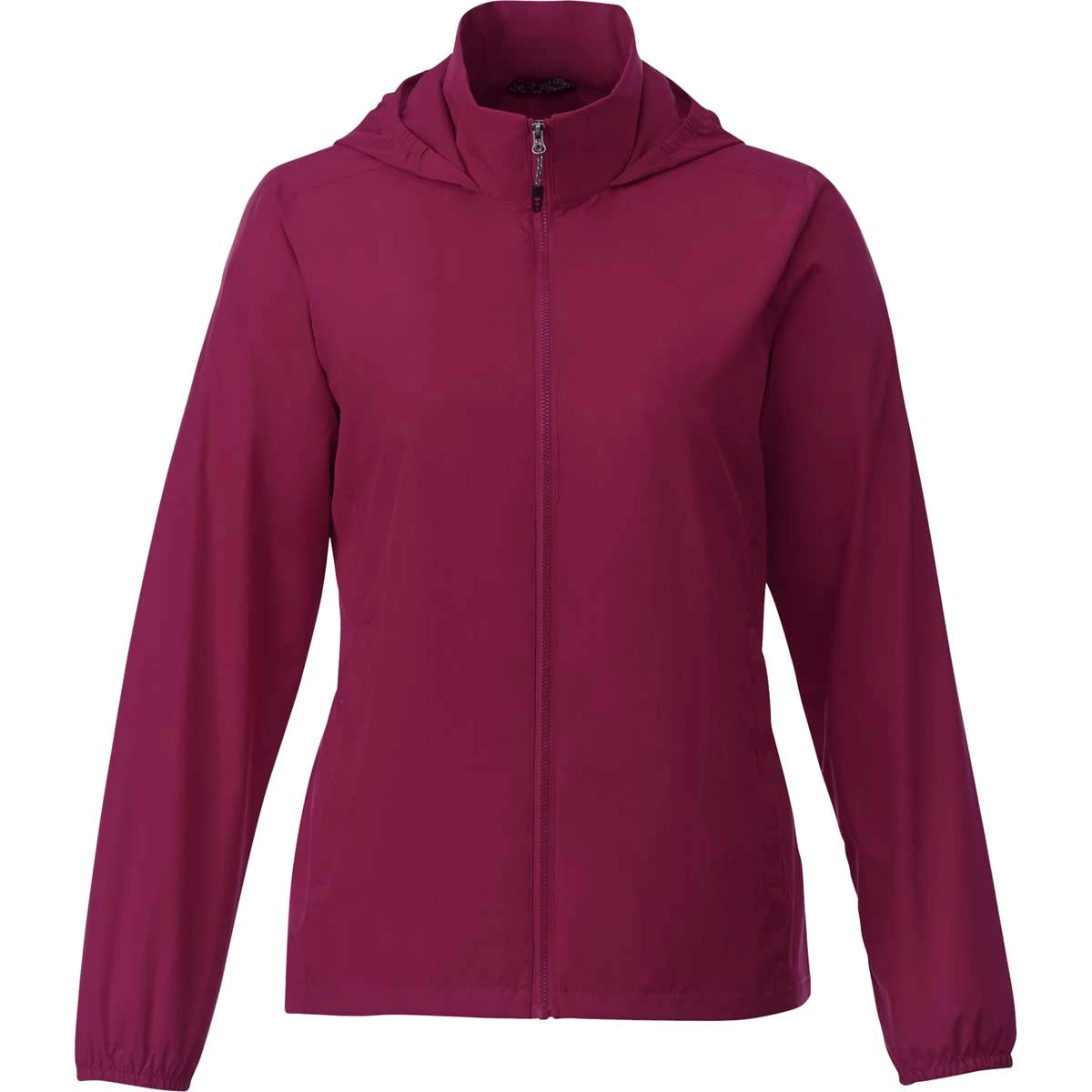 Elevate Women's Maroon Toba Packable Jacket 3 Elevate Women's Maroon Toba Packable Jacket