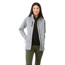 Elevate Women's Quarry Bergamo Softshell Jacket 9 Elevate Women's Quarry Bergamo Softshell Jacket -Elevate TM92906 938 HTF