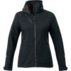 Elevate Women's Black Peyto Softshell Jacket -Elevate TM92907 Black F