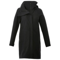 Elevate Women's Black Manhattan Softshell Jacket