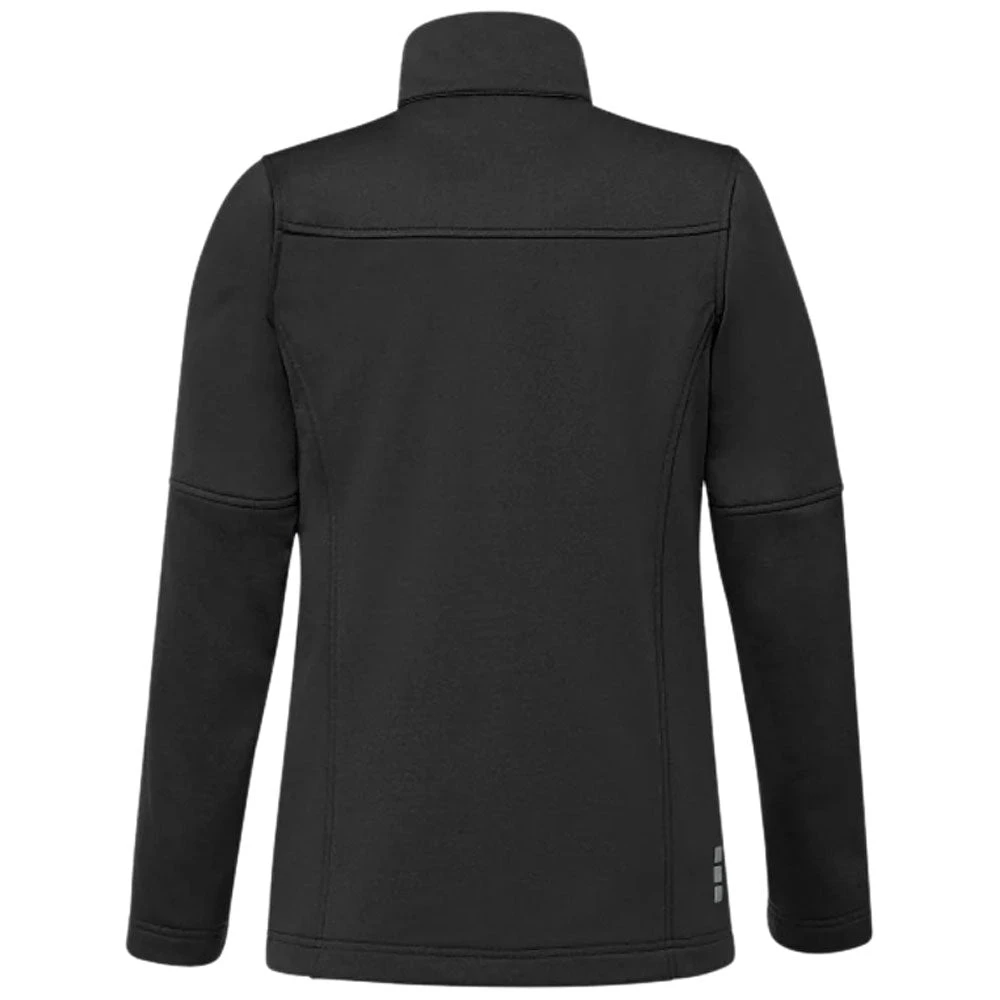 Elevate Women's Black Joris Eco Softshell Jacket 4 Elevate Women's Black Joris Eco Softshell Jacket - Image 2