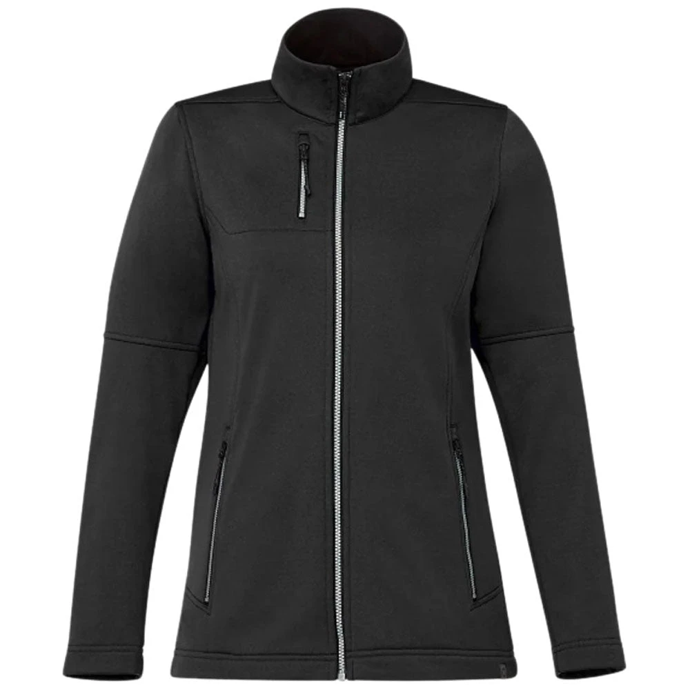 Elevate Women's Black Joris Eco Softshell Jacket 3 Elevate Women's Black Joris Eco Softshell Jacket