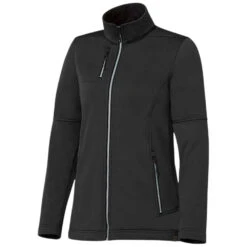 Elevate Women's Black Joris Eco Softshell Jacket 7 Elevate Women's Black Joris Eco Softshell Jacket -Elevate TM92940 Black S