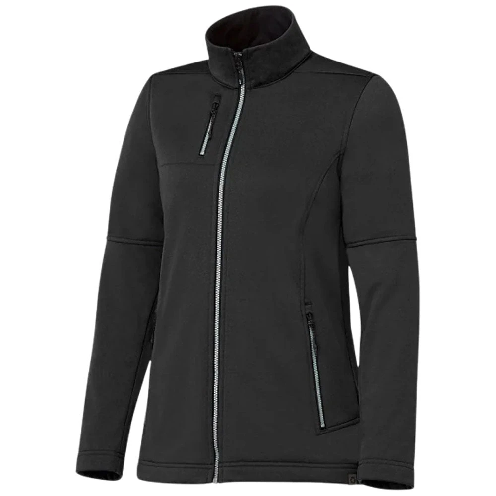 Elevate Women's Black Joris Eco Softshell Jacket 5 Elevate Women's Black Joris Eco Softshell Jacket - Image 3