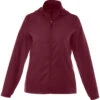 Elevate Women's Maroon Darien Packable Jacket 2 Elevate Women's Maroon Darien Packable Jacket -Elevate TM92983 Maroon F