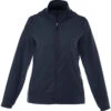 Elevate Women's Navy Darien Packable Jacket 2 Elevate Women's Navy Darien Packable Jacket -Elevate TM92983 Navy F