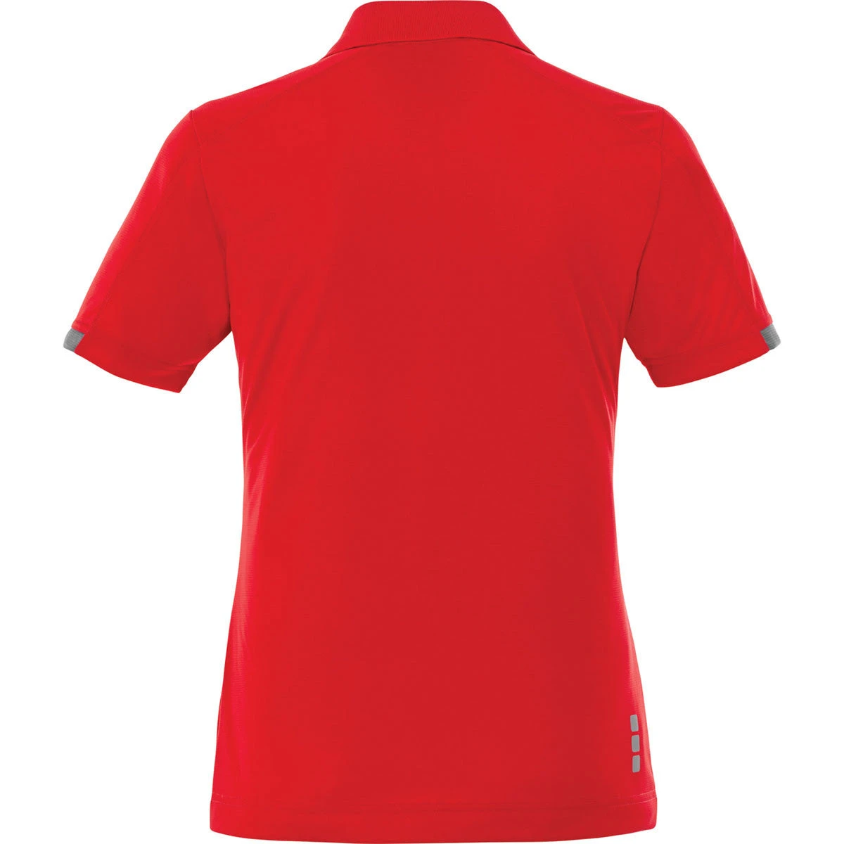 Elevate Women's Red Kiso Short Sleeve Polo 4 Elevate Women's Red Kiso Short Sleeve Polo - Image 2