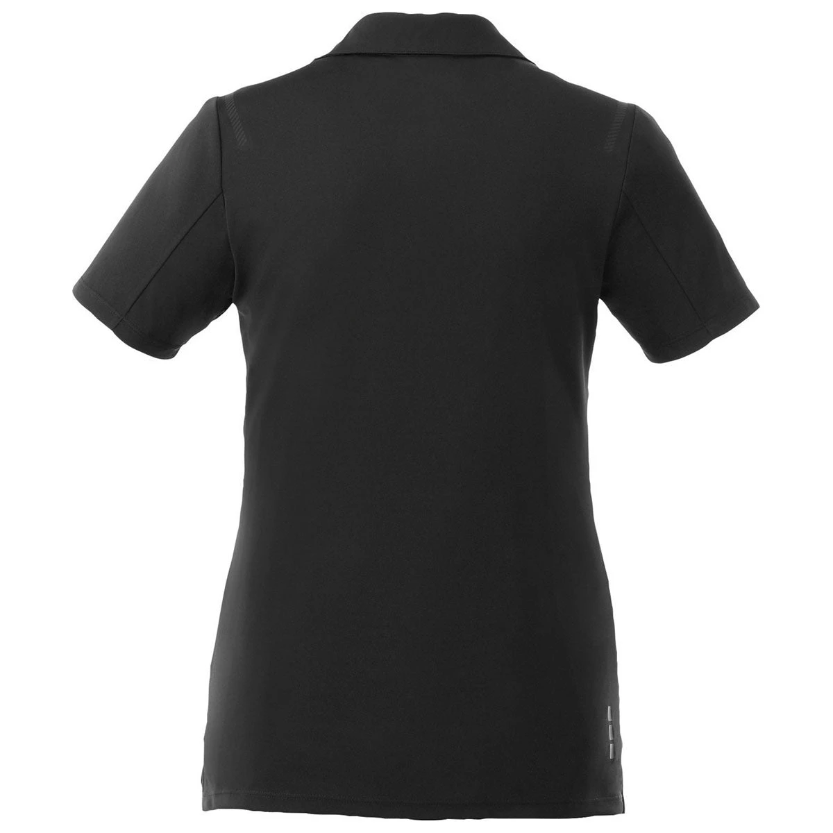 Elevate Women's Black Next Short Sleeve Polo 4 Elevate Women's Black Next Short Sleeve Polo - Image 2