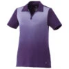 Elevate Women's Dark Plum Next Short Sleeve Polo 2 Elevate Women's Dark Plum Next Short Sleeve Polo -Elevate TM96219 Dark Plum F