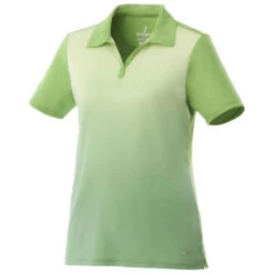 Elevate Women's Green Tea Next Short Sleeve Polo