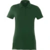 Elevate Women's Forest Green Acadia Short Sleeve Polo 2 Elevate Women's Forest Green Acadia Short Sleeve Polo -Elevate TM96224 Forest Green F