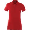 Elevate Women's Team Red Acadia Short Sleeve Polo 2 Elevate Women's Team Red Acadia Short Sleeve Polo -Elevate TM96224 Team Red F
