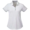 Elevate Women's White/Quarry Remus Short Sleeve Polo 1 Elevate Women's White/Quarry Remus Short Sleeve Polo -Elevate TM96310 125 F