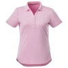 Elevate Women's Pink Zircon Otis Short Sleeve Polo -Elevate TM96311 326 F