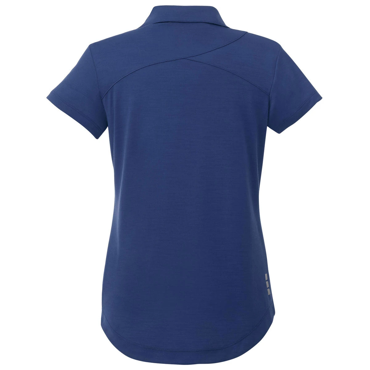 Elevate Women's Metro Blue Amos Eco Short Sleeve Polo 4 Elevate Women's Metro Blue Amos Eco Short Sleeve Polo - Image 2