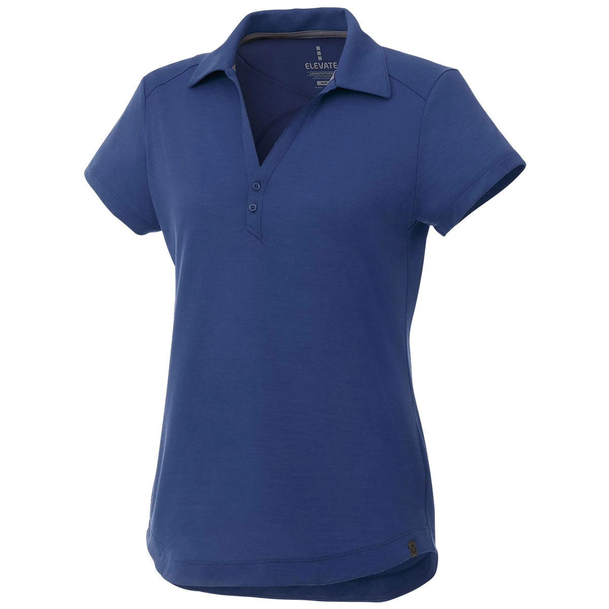 Elevate Women's Metro Blue Amos Eco Short Sleeve Polo 3 Elevate Women's Metro Blue Amos Eco Short Sleeve Polo