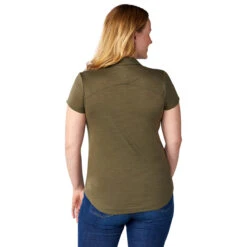 Elevate Women's Loden Amos Eco Short Sleeve Polo -Elevate TM96312 684 HTB