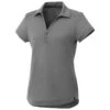 Elevate Women's Steel Grey Amos Eco Short Sleeve Polo -Elevate TM96312 945 F