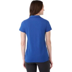 Elevate Women's New Royal Somoto Eco Short Sleeve Polo -Elevate TM96314 New Royal HTB