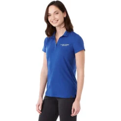 Elevate Women's New Royal Somoto Eco Short Sleeve Polo -Elevate TM96314 New Royal HTS