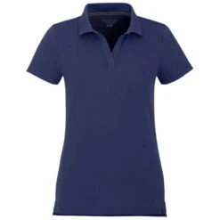 Elevate Women's Vintage Navy Somoto Eco Short Sleeve Polo