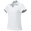 Elevate Women's White/Grey Storm Cerrado Short Sleeve Polo -Elevate TM96512 125 F