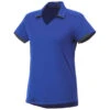 Elevate Women's New Royal/Grey Storm Cerrado Short Sleeve Polo -Elevate TM96512 561 F