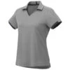 Elevate Women's Quarry/Grey Storm Cerrado Short Sleeve Polo 1 Elevate Women's Quarry/Grey Storm Cerrado Short Sleeve Polo -Elevate TM96512 938 F