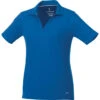 Elevate Women's Olympic Blue Jepson Short Sleeve Polo -Elevate TM96608 Olympic Blue F