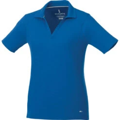 Elevate Women's Olympic Blue Jepson Short Sleeve Polo
