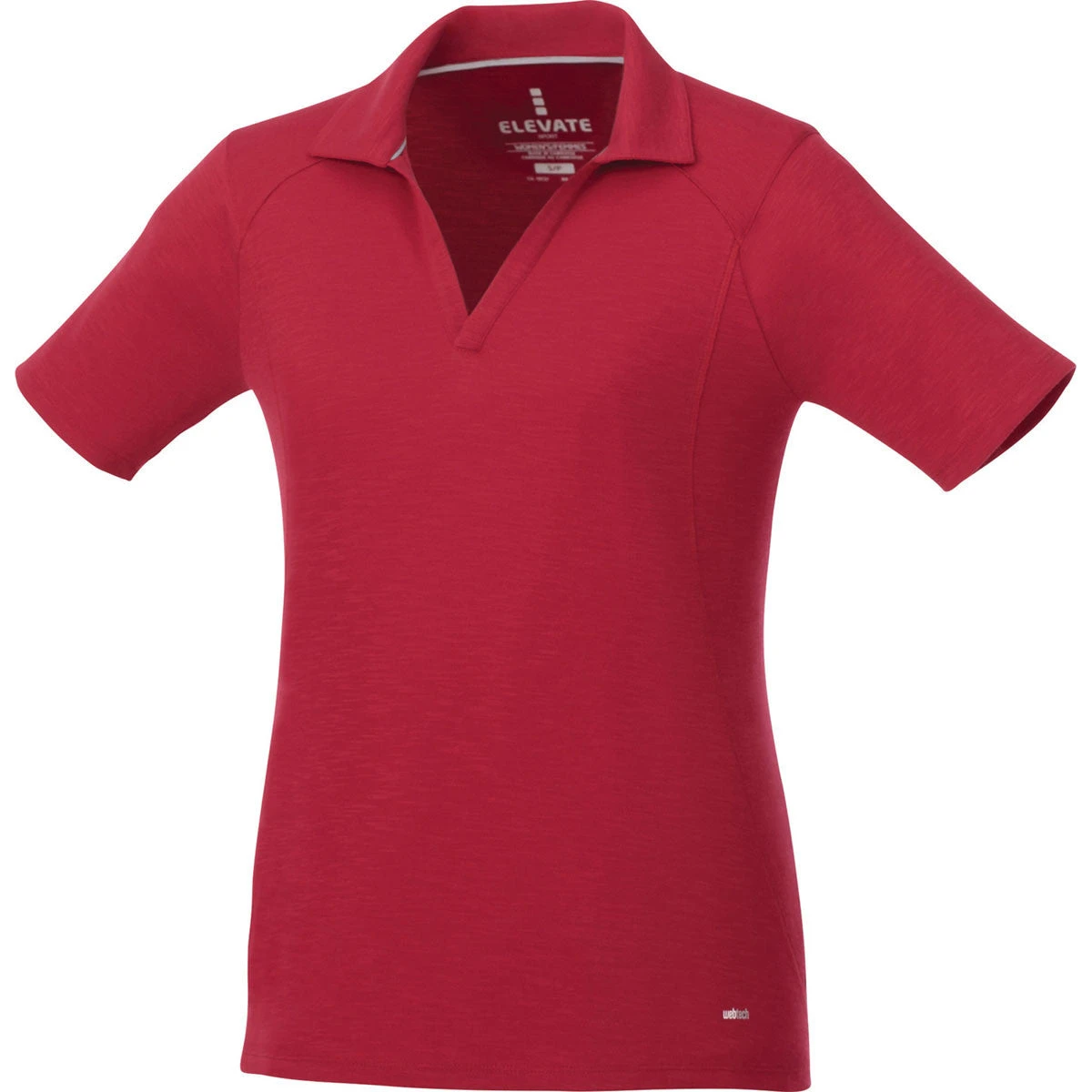Elevate Women's Vintage Red Jepson Short Sleeve Polo 3 Elevate Women's Vintage Red Jepson Short Sleeve Polo